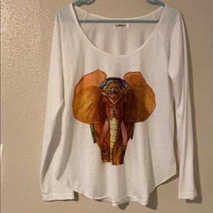 2x Elephants Long Sleeves